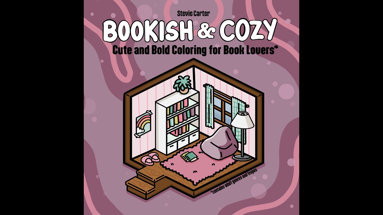 Quiet Colouring | Bookish & Cozy Coloring Book