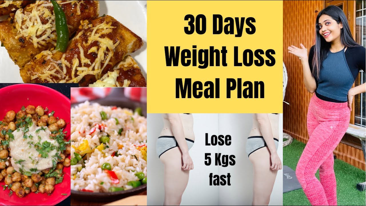 30 Days Diet Plan For Weight Loss At Home | Healthy Recipes | Somya Luhadia