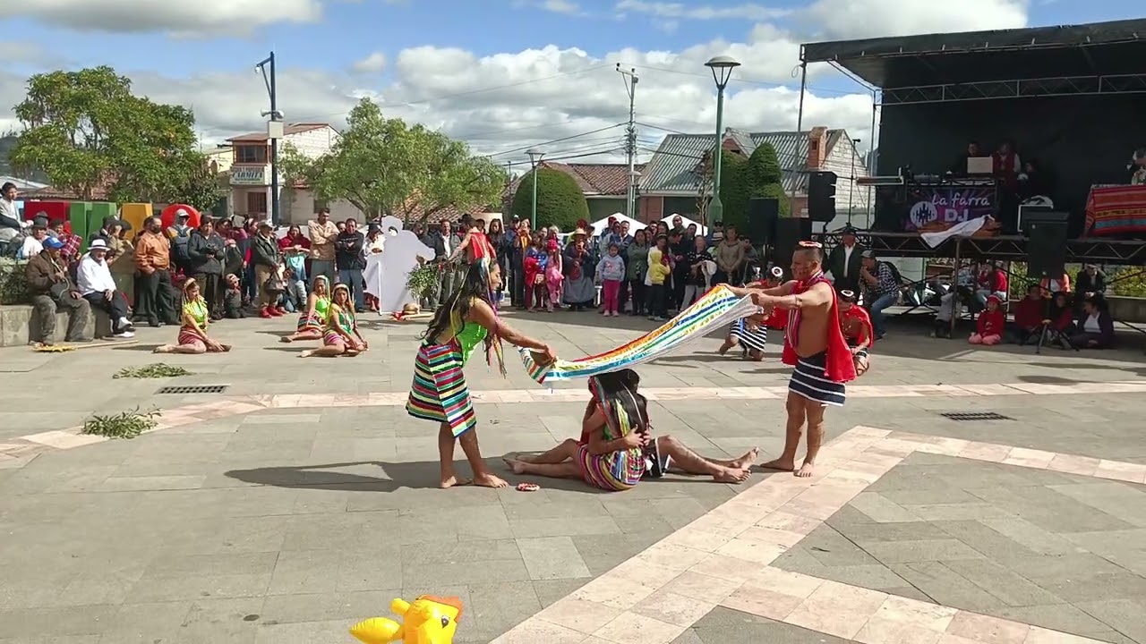 Obra Tsachila Sol Rojo, 2do Festival Nacional de Danza Santa Ana Cuenca