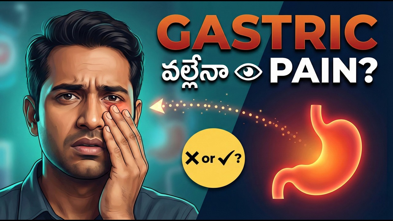 Eye Pain Tests Normal? Real Root Cause Explained in Telugu
