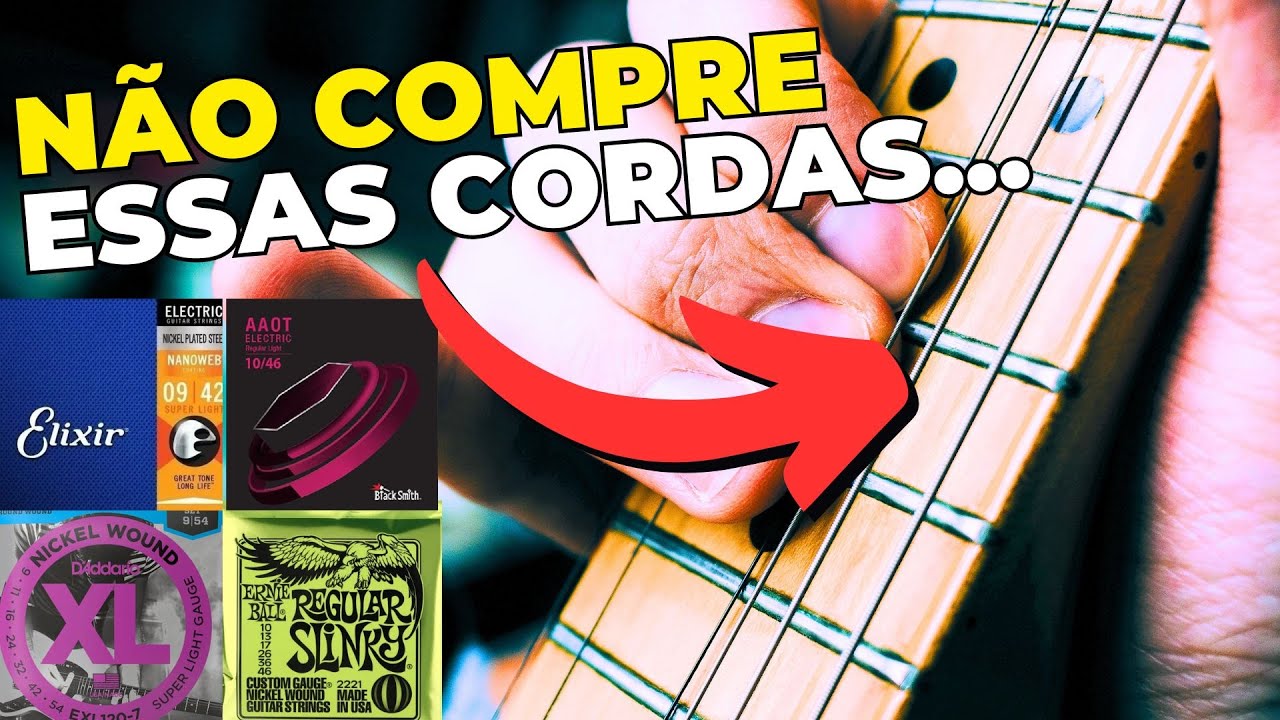CORDAS DE GUITARRA: AS MELHORES E PIORES PARA 2025