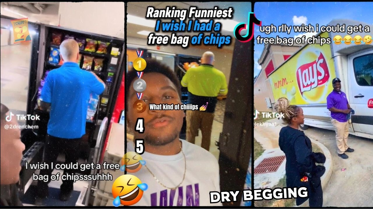 WISH HADDA FREE BAG OF CHIPS 🍟🤣 TREND | FUNNIEST DRY BEGGING - TIKTOK COMPILATION