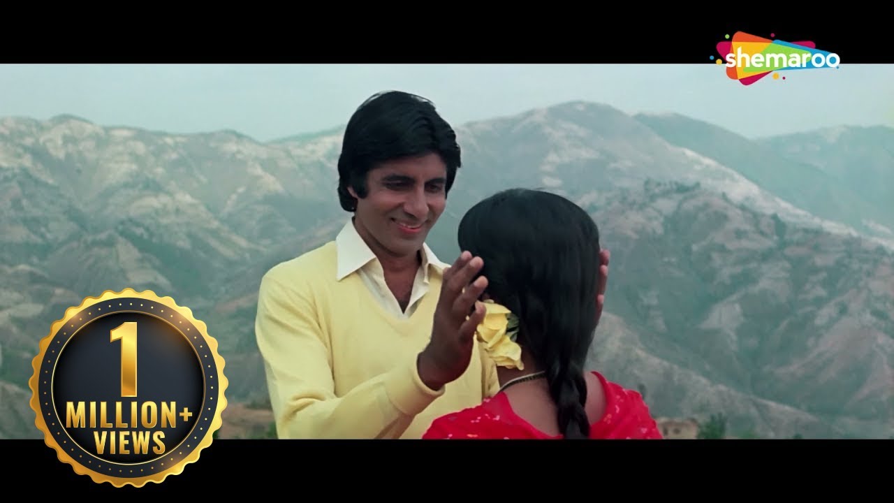 Jidhar Dekhoon Teri Tasveer | RD Burman | Amitabh Bachchan | Kishore K - HD Video