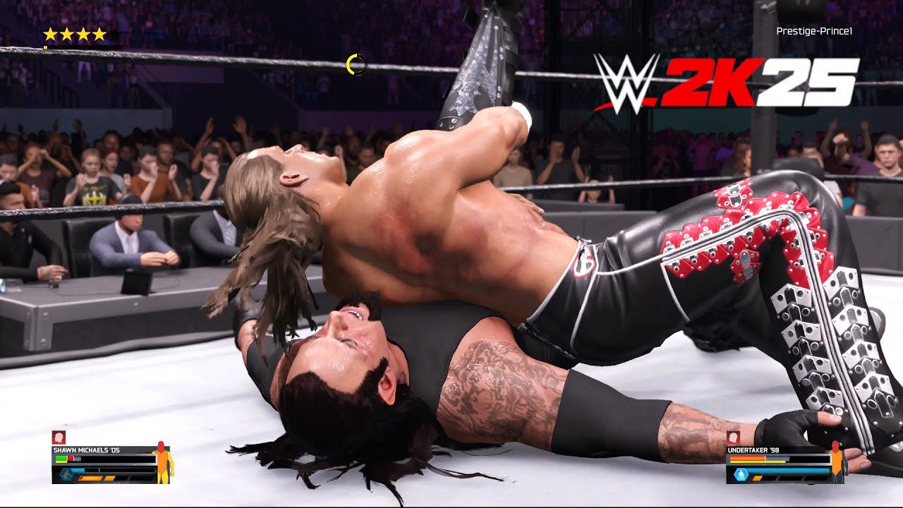 WWE 2K25 - Shawn Michaels Vs Ministry Undertaker I FULL MATCH (PS5)