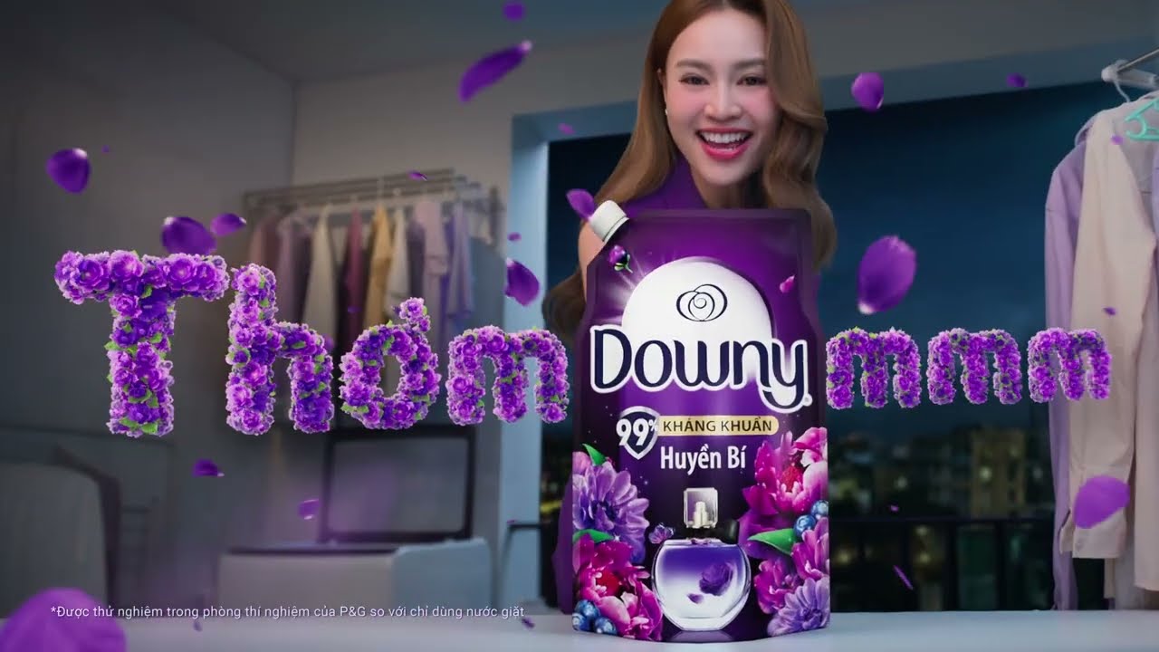 Downy Mới! Ngăn M&ugrave;i Ẩm Mốc Cả Khi Phơi Qua Đ&ecirc;m (Giọng Nam) 21s