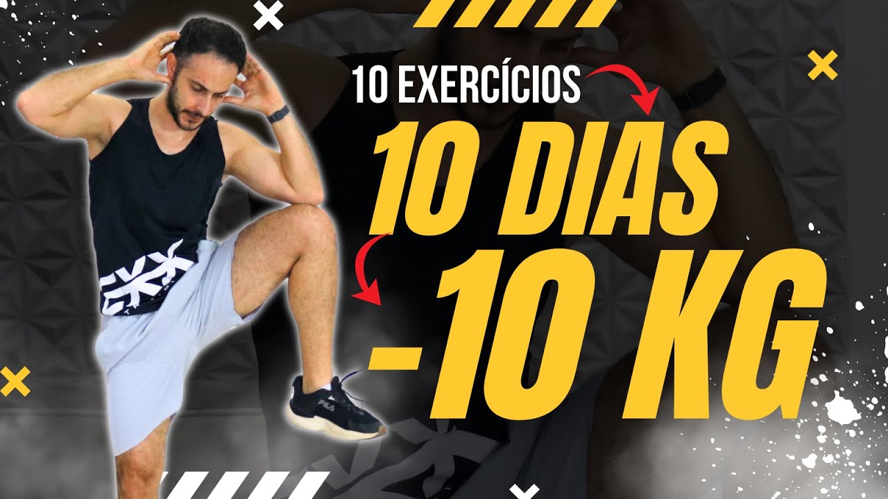 NOVO DESAFIO: Treino em casa para PERDER PESO e REDUZIR MEDIDAS em APENAS 10 DIAS