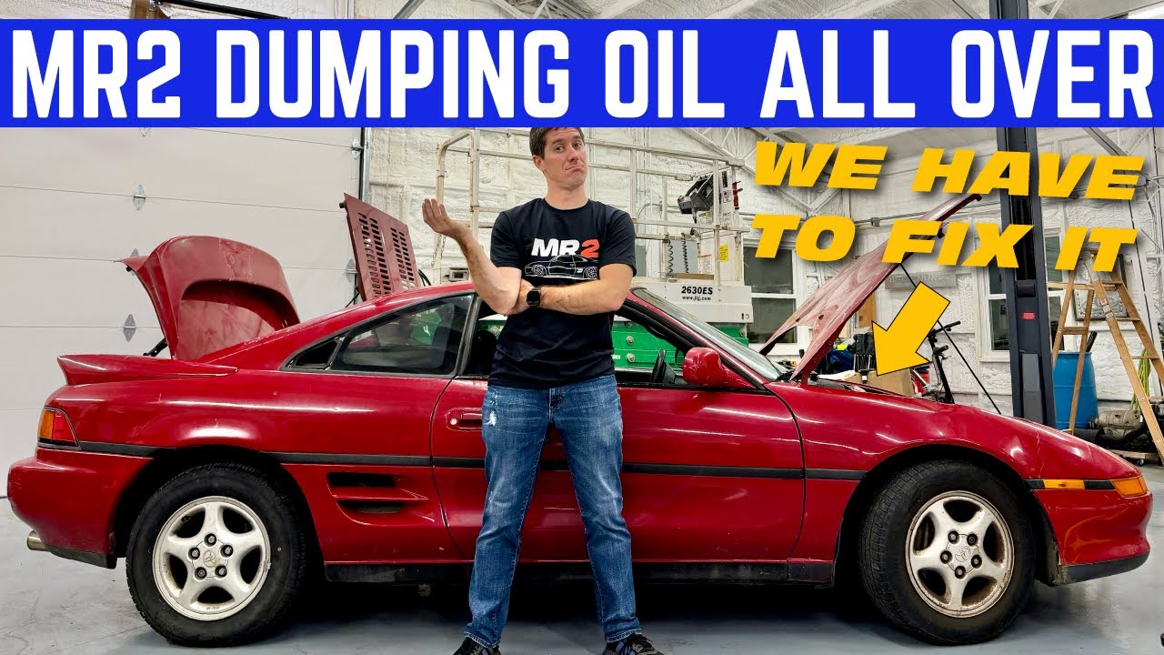 TOYOTA MR2 ТЕРЯЕТ ВСЕ СВОЕ МАСЛО... МОЖЕМ ЛИ МЫ ЭТО ИСПРАВИТЬ?