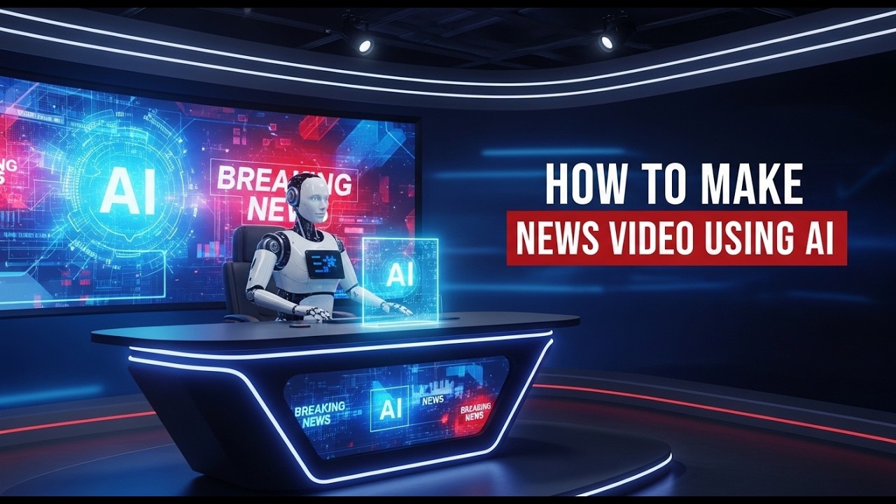 How to Make News Video Using AI | AI News Video Generator