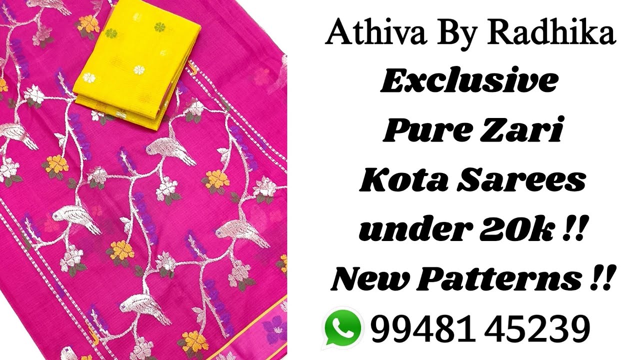 Exclusive Pure ZariKota Sarees under 20k #purezarikota #zarikota #zarikotasarees #viral #trending 