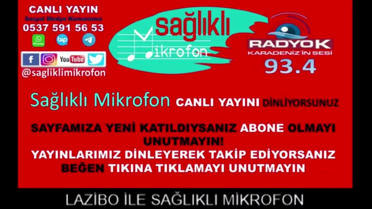 LAZ İBO ŞHOW - 4 03 2021 SAĞLIKLI MİKROFON CANLI YAYIN