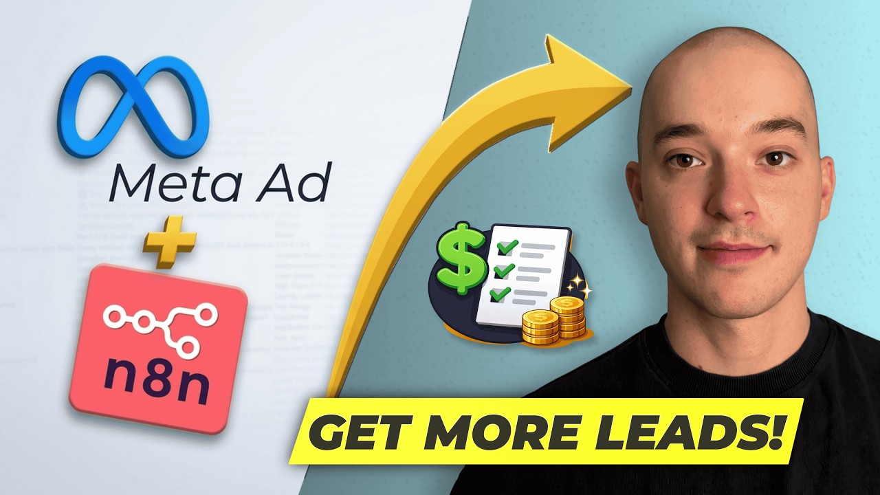 Scrape DECISION MAKER EMAILS From Meta Ads Library (N8N + ANYMAILFINDER)