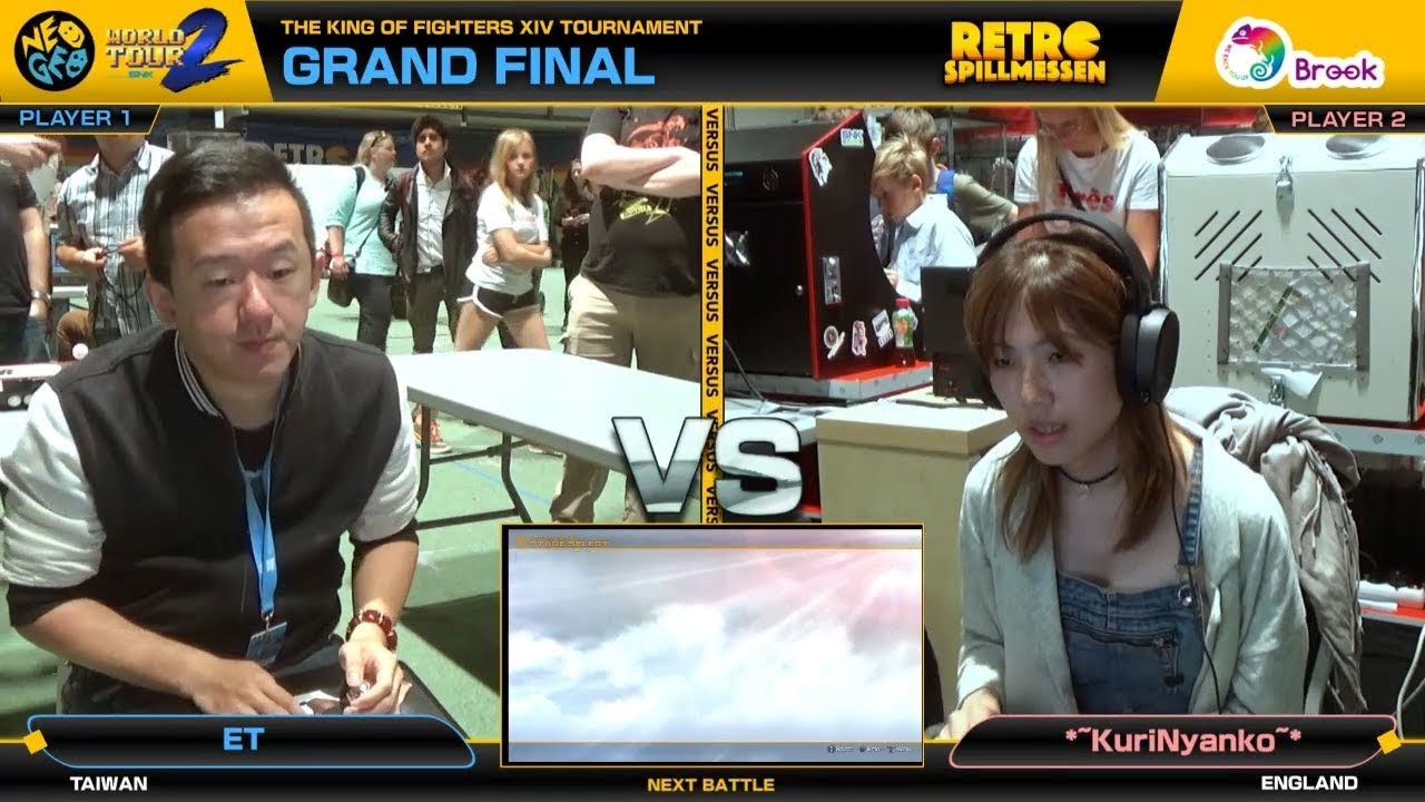 ET vs KuriNyanko - KOF XIV Neo Geo World Tour Season 2 Norway Stop Grand Final