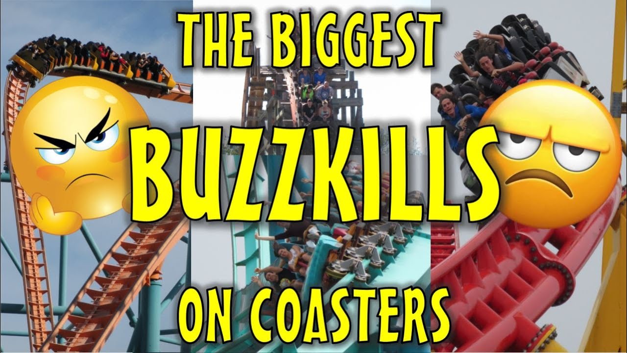 15 самых больших BUZZKILLS на американских горках