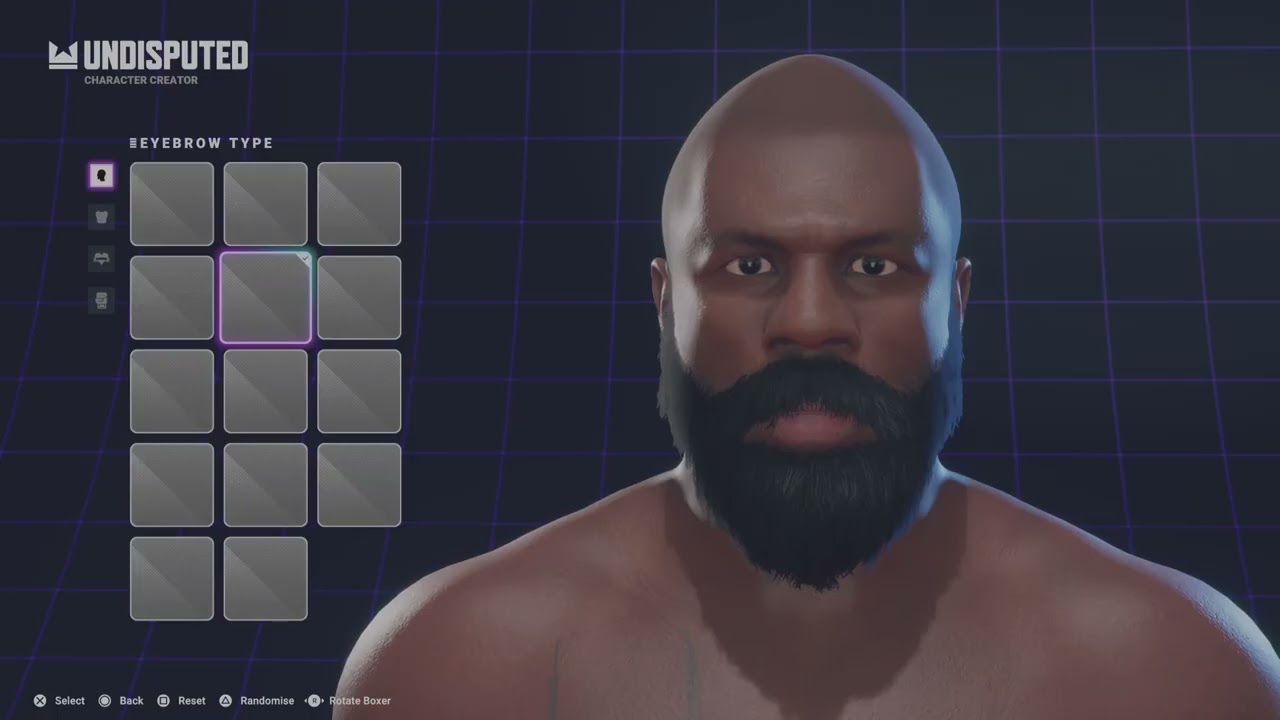 Kimbo Slice CAF (create a fighter) Undisputed - PS5 - Undisputed AC CREATIONS - how to create