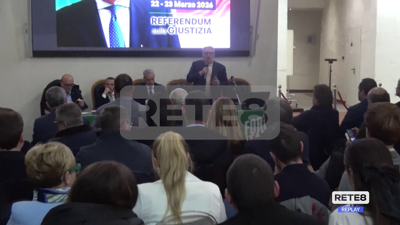 Referendum Giustizia - Assemblea di Forza Italia per il Si