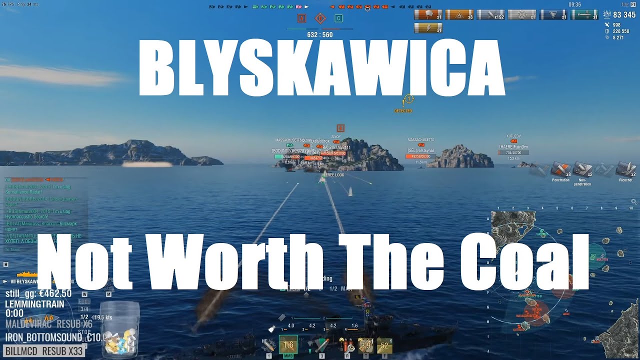 Highlight: Blyskawica - Not Worth The Coal