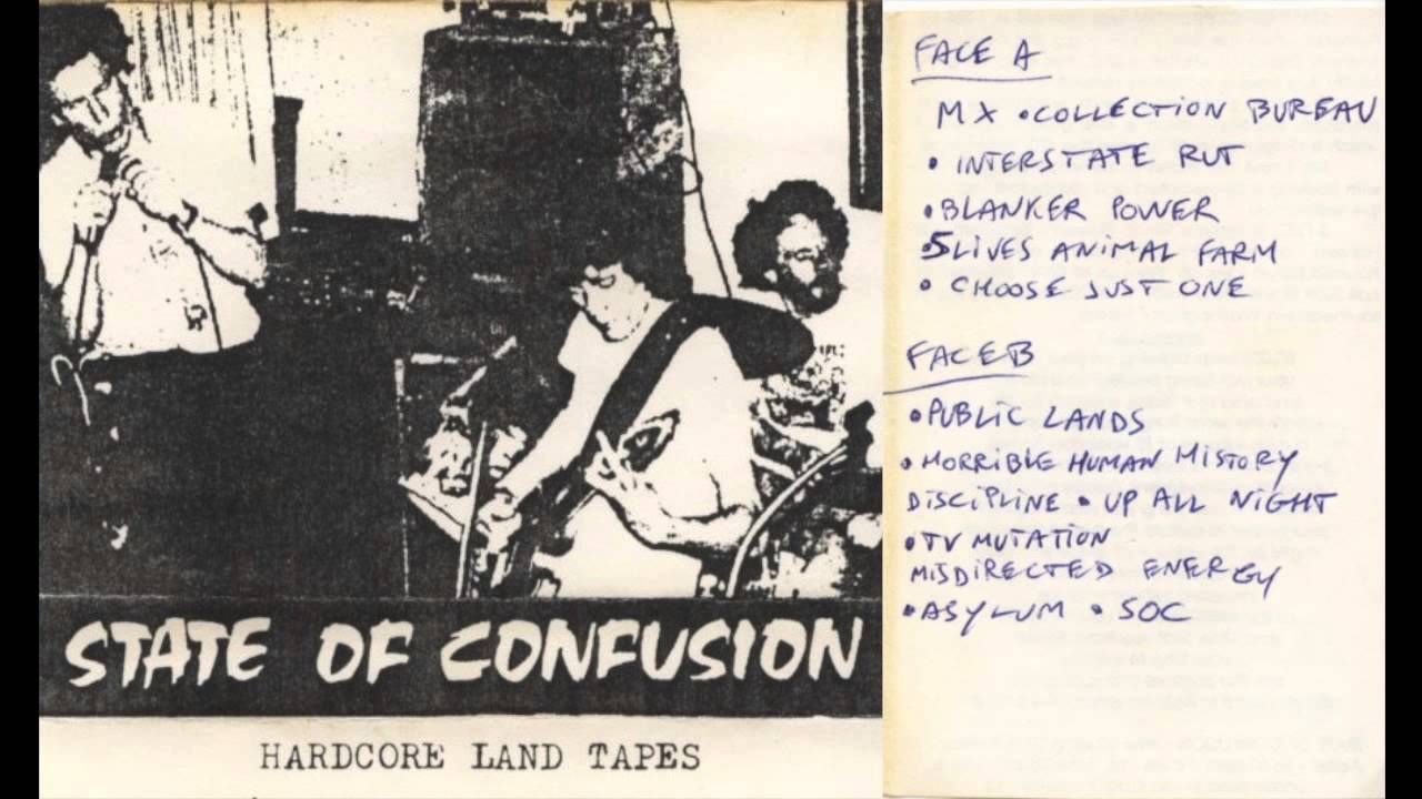 State of Confusion - Confusion or control (Hardcore Land Tapes Demo '85)