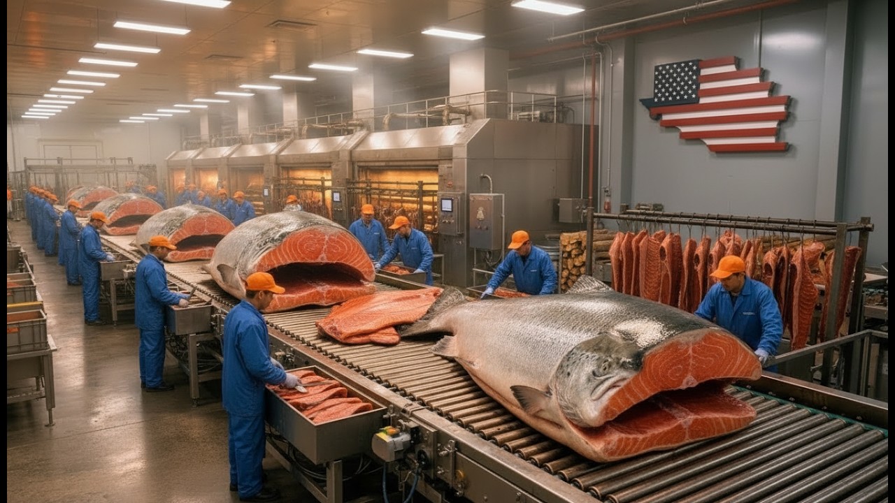 Inside the Scottish Salmon Smokehouse: Traditional Seafood Process