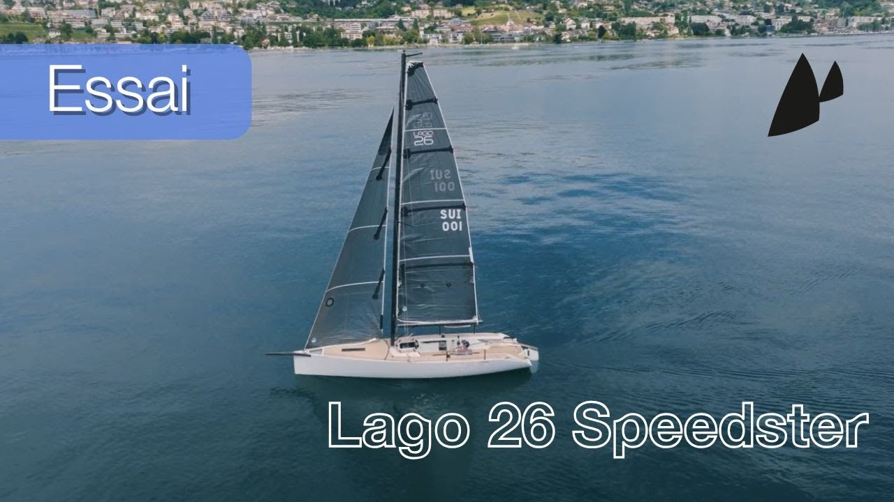Essai d'un dayboat performant et confortable sur le Léman, le Lago 26 Speedster