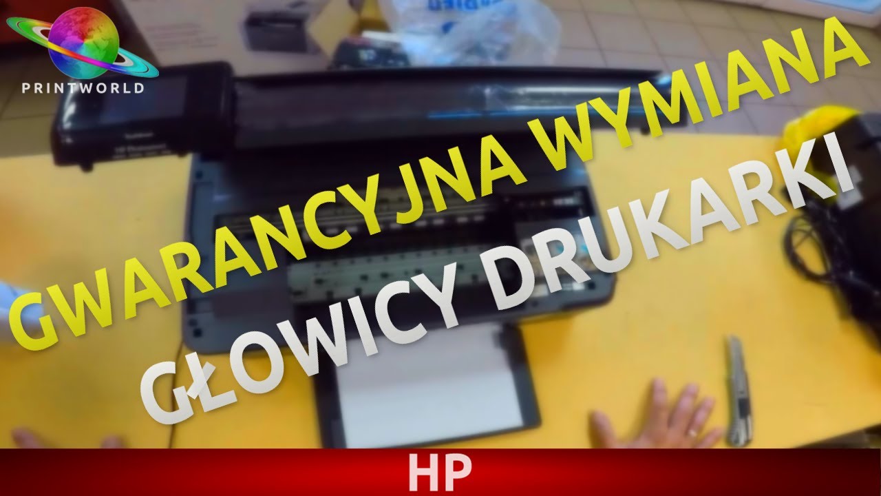 HP PHOTOSMART B110 🖨️ Gwarancyjna wymiana głowicy