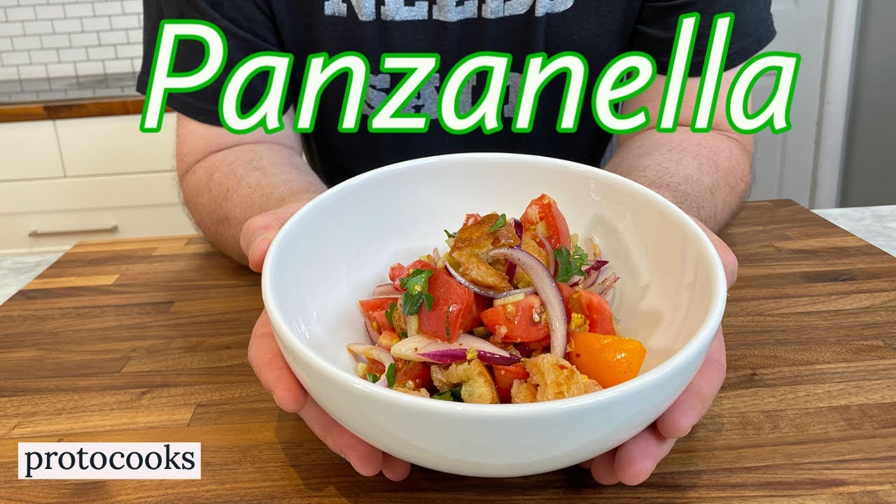 Panzanella (Tomato & Bread Salad) by Chef Frank