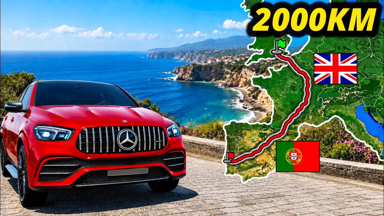ETS2 Longest Road Trip (London to Lisbon) UK to Portugal | Euro Truck Simulator 2