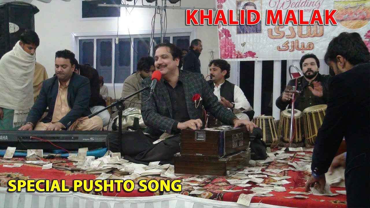 khalid malak live video / mardan program / pashto song