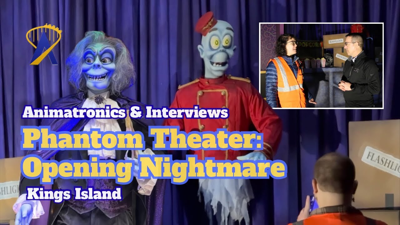 Phantom Theater: Opening Nightmare - Animatronic Previews, Interviews, and more!