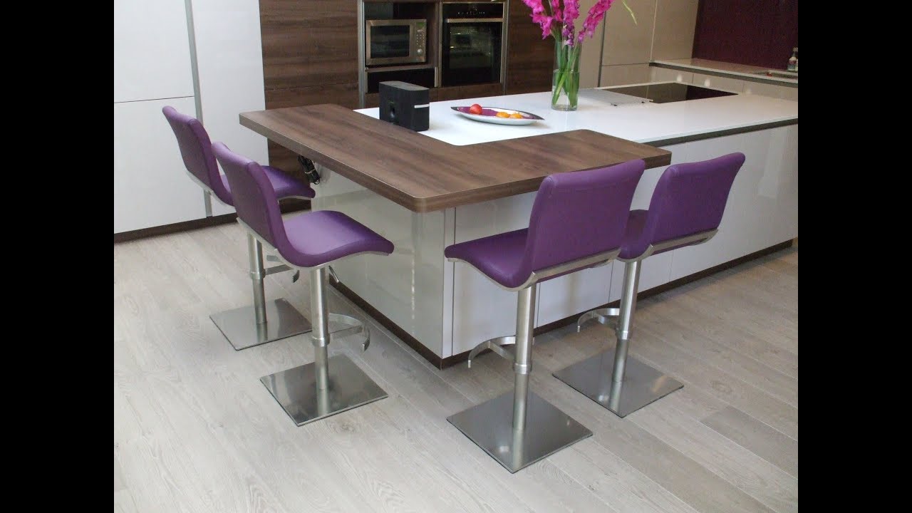 Steve Adjustable Bar Stools | Luxury Bar Stools | Steve Adjustable Breakfast Bar Stools