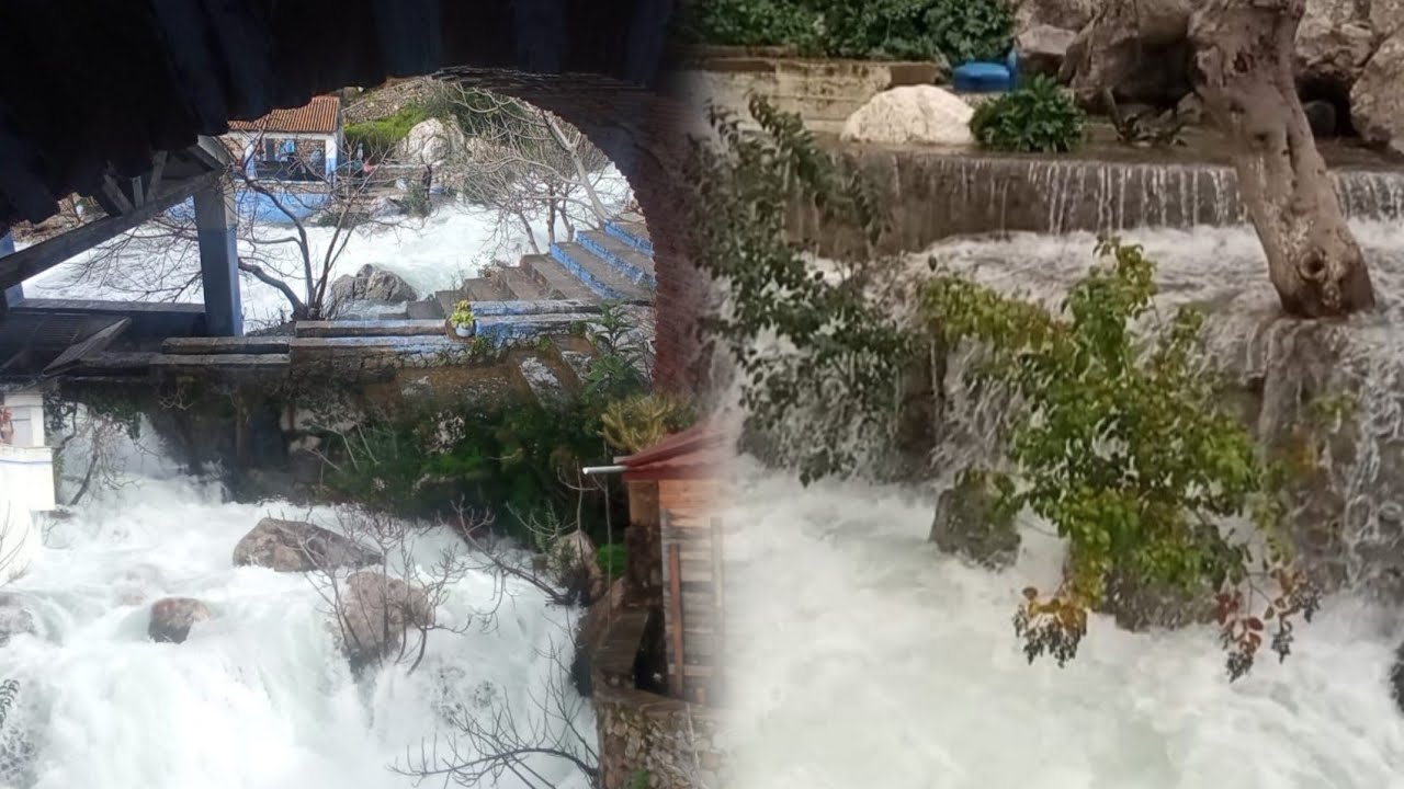 شفشاون بعد الأمطار 🌧️ رأس الماء في أروع حلة