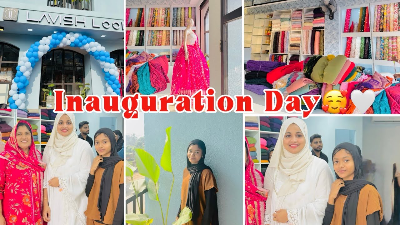 Inauguration അടിപൊളിയായി🥳❤️‍🩹LAVISH LOOM#shortvideos#trending#viralvideos#viral#vlog#shorts#shorts