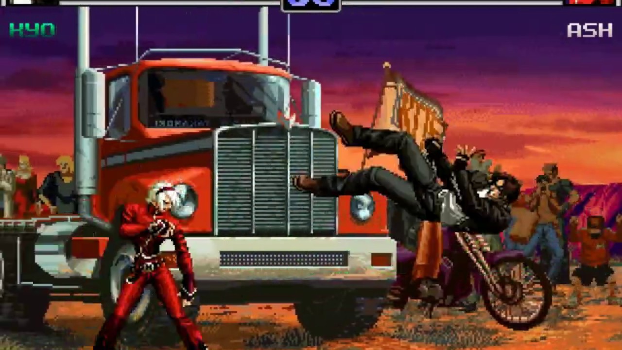 [MUGEN] Kyo XI vs Ash