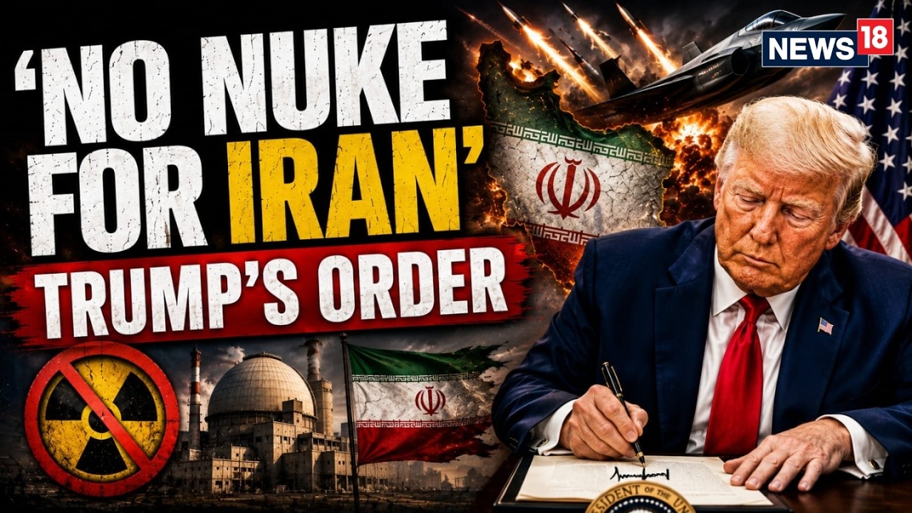LIVE: &lsquo;No Nuclear Weapons for Iran&rsquo;: Trump Reaffirms Red Line | US Iran Peace Talks | Hormuz | N18G