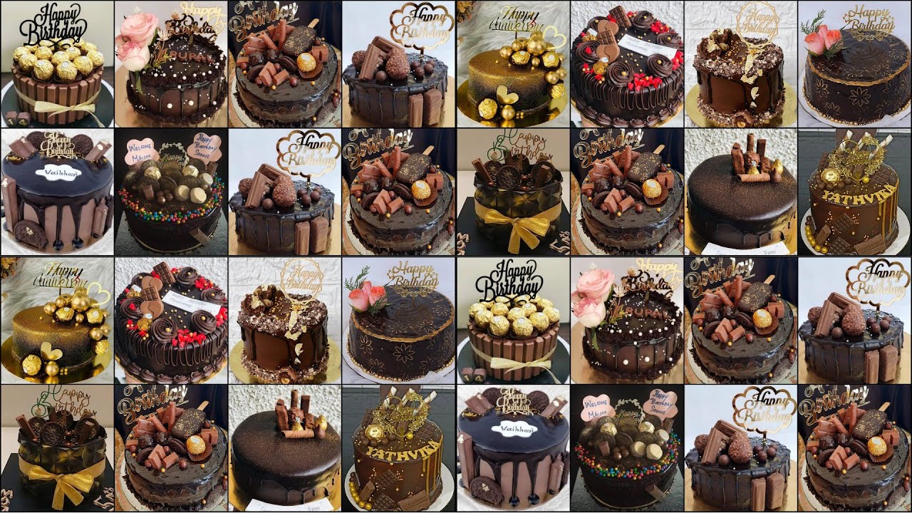🍫Chocolate truffle Cake Design/Chocolate Cake Design/Birthday Cake/Cake Decorating Ideas/Cake Design