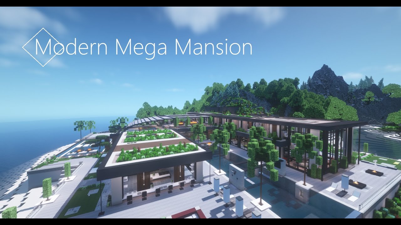 Minecraft | Modern Mansion Cinematic Showcase