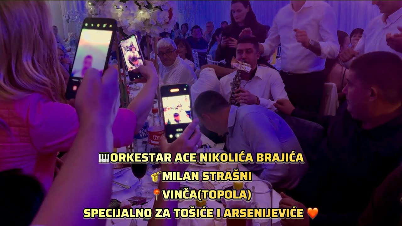 ORKESTAR ACE NIKOLIĆA BRAJIĆA i MILAN STRA&Scaron;NI / SPECIJALNO ZA TO&Scaron;IĆE I ARSENIJEVIĆE ❤️