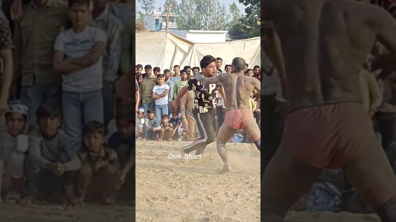 Javed Gani pahalvan vs meva thapa nepal #dangal #shortvideos #pahalvan