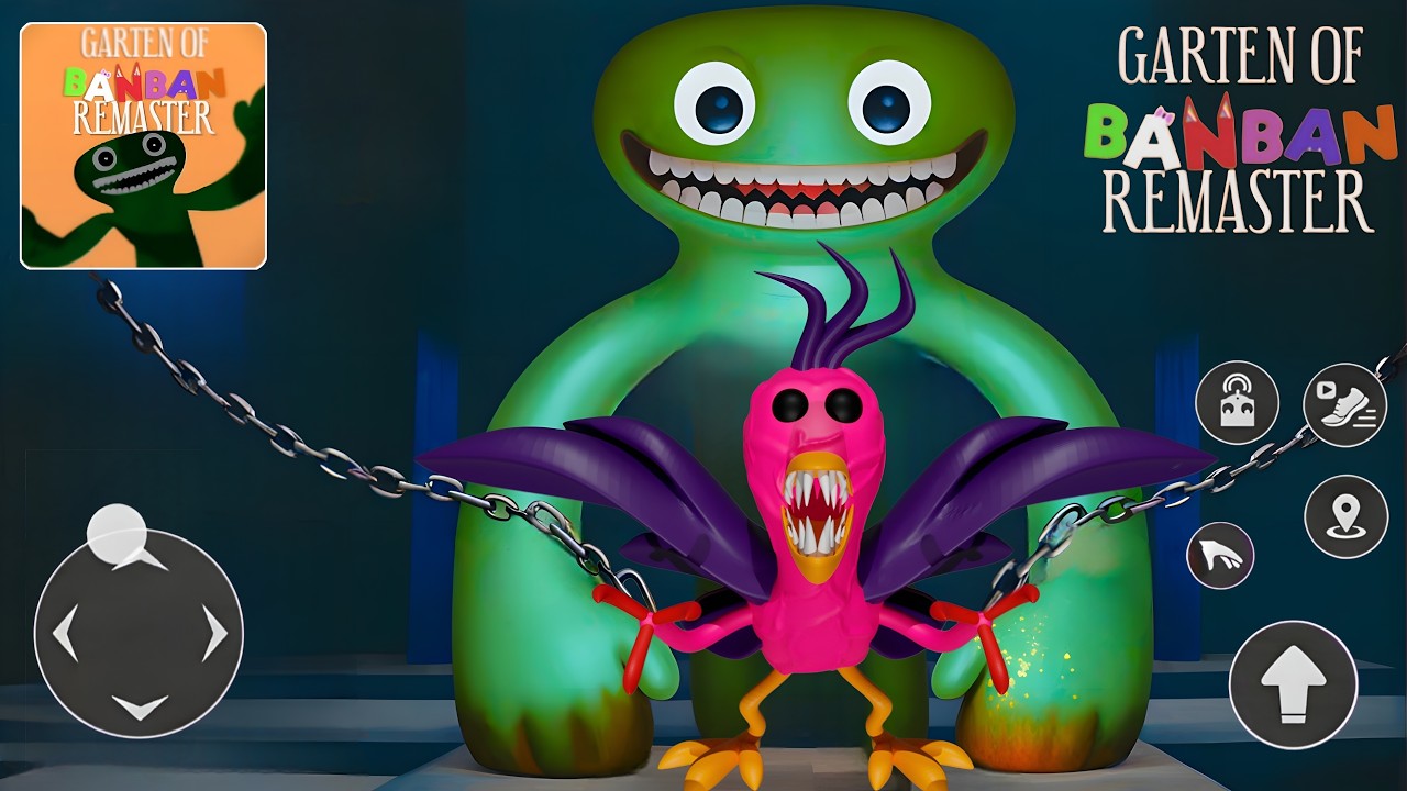 Garten Of Banban 9 Remaster New Update Jumbo Josh Vs Bird Monster - Android Gameplays