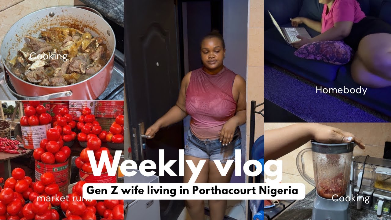 Daily life of a Gen Z wife living in Porthacourt Nigeria | New Apartment Tour |  Homebody | cooking 