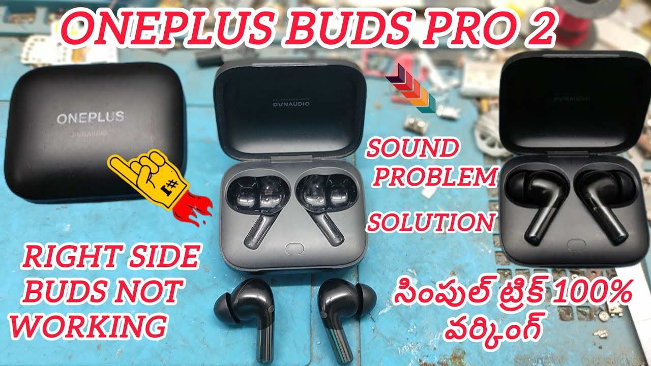 OnePlus Buds Pro 2 Not Working|OnePlus Buds Pro 2 One Side Bud Not Working|OnePlus Bud Sound problem