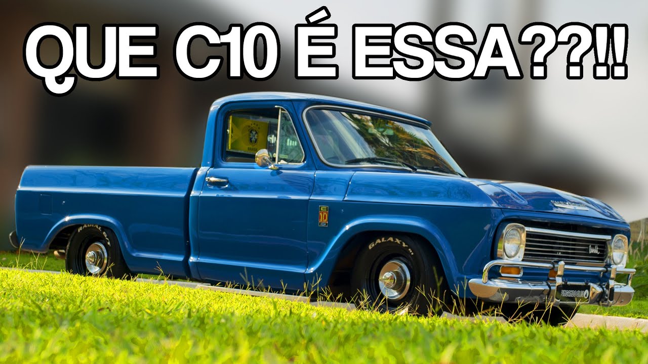 OLHA O RONCO DESSA CHEVROLET C10