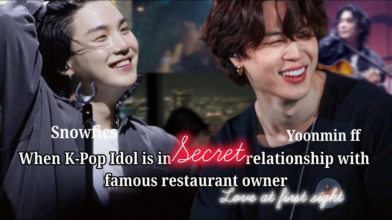 When Kpop idol is in secret relationship with restaurant owner||Yoonmin one shot|| #yoonminff