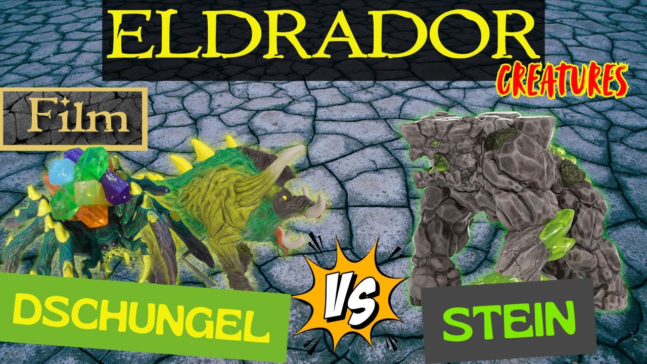 🥊 Schleich Eldrador 🪨 Stein vs Dschungel 🌳