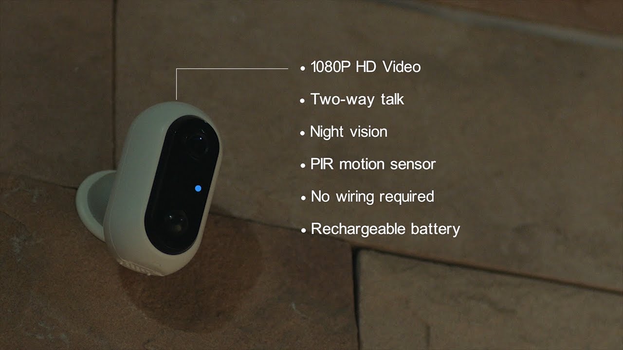 VENZ smart outdoor camera presentation -- R9045