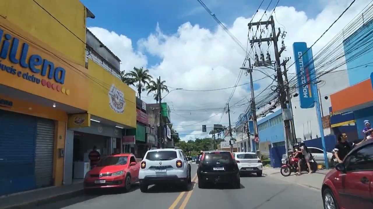 Saindo da Colônia dos Padres, passando por Jaboatão Centro até a Av Recife-PE.