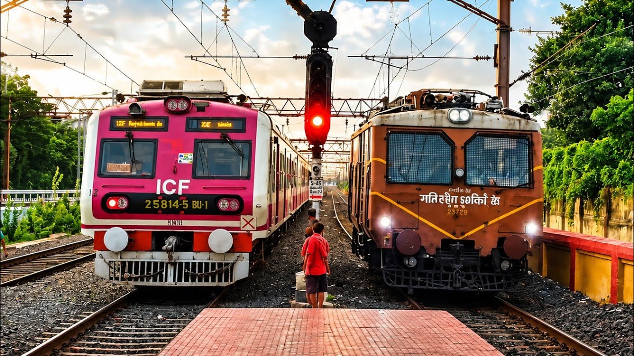 😱 RARE TRAIN MOMENT at Liluah Station || Express + Gelloping Trains🚆🔥Eastern Railway