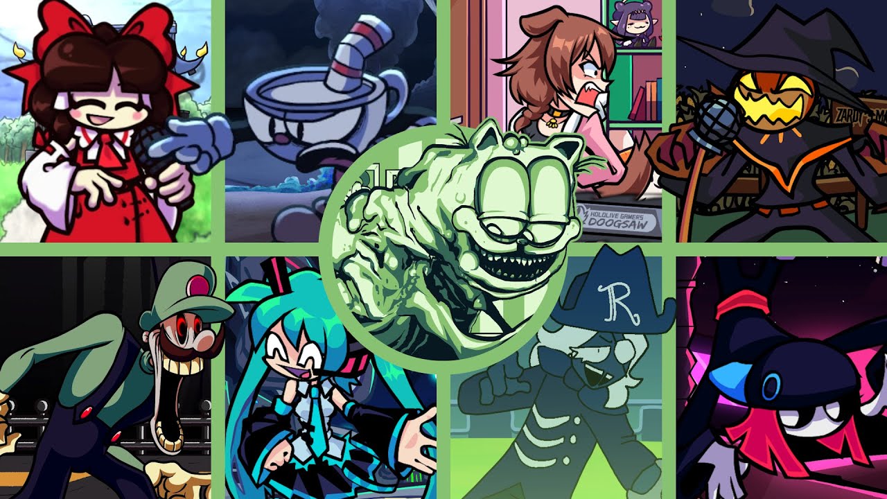 The Great Punishment But Every Turn A Different Character Is Used (Friday Night Funkin')