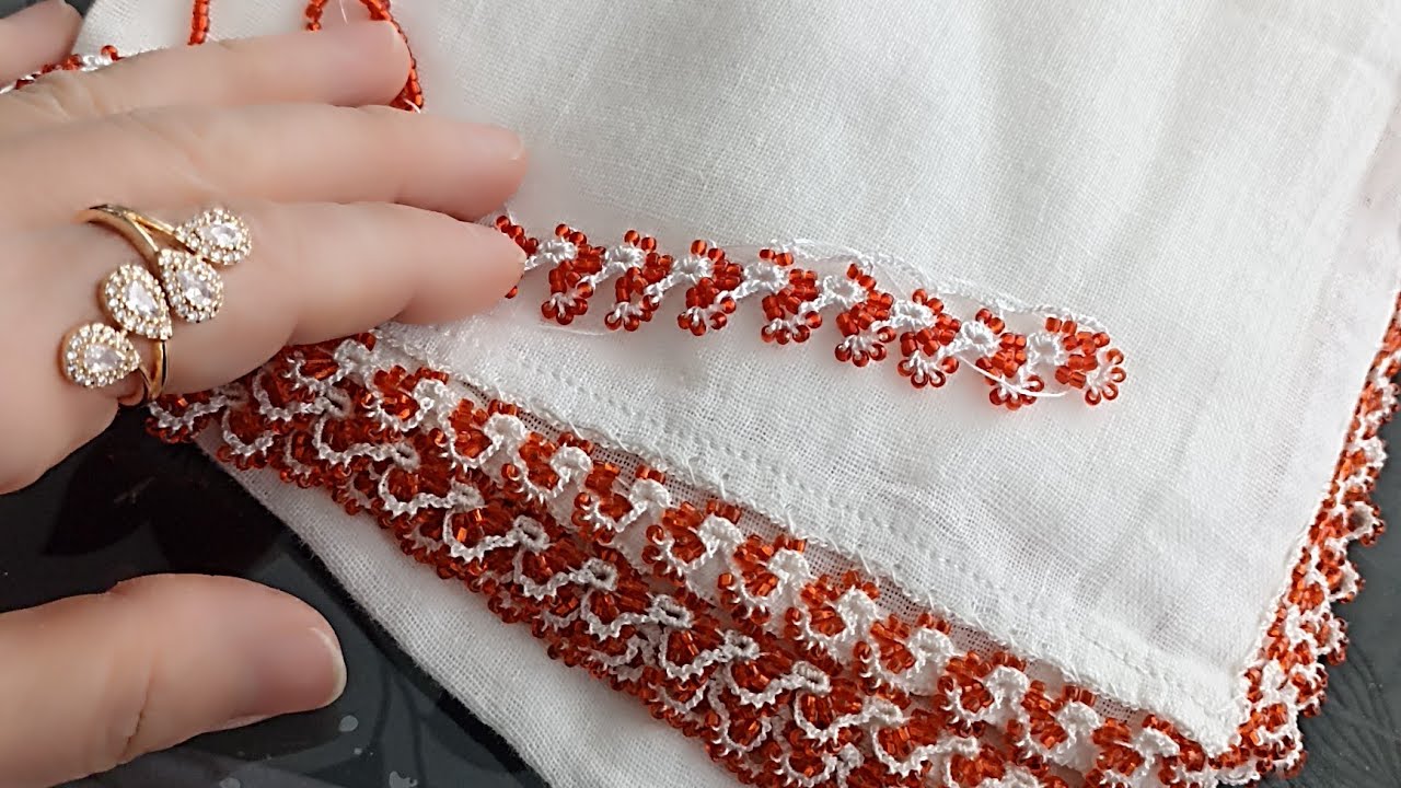 Boncuklu Tığ Oyası#beniöneçıkart #keşfet #diy #antika#elişi #eski #emek