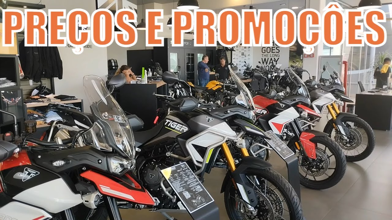 Motos Triumph Veja Modelos 2024, Preços e Promoções de Fim de Ano  | São José Rio Preto/SP