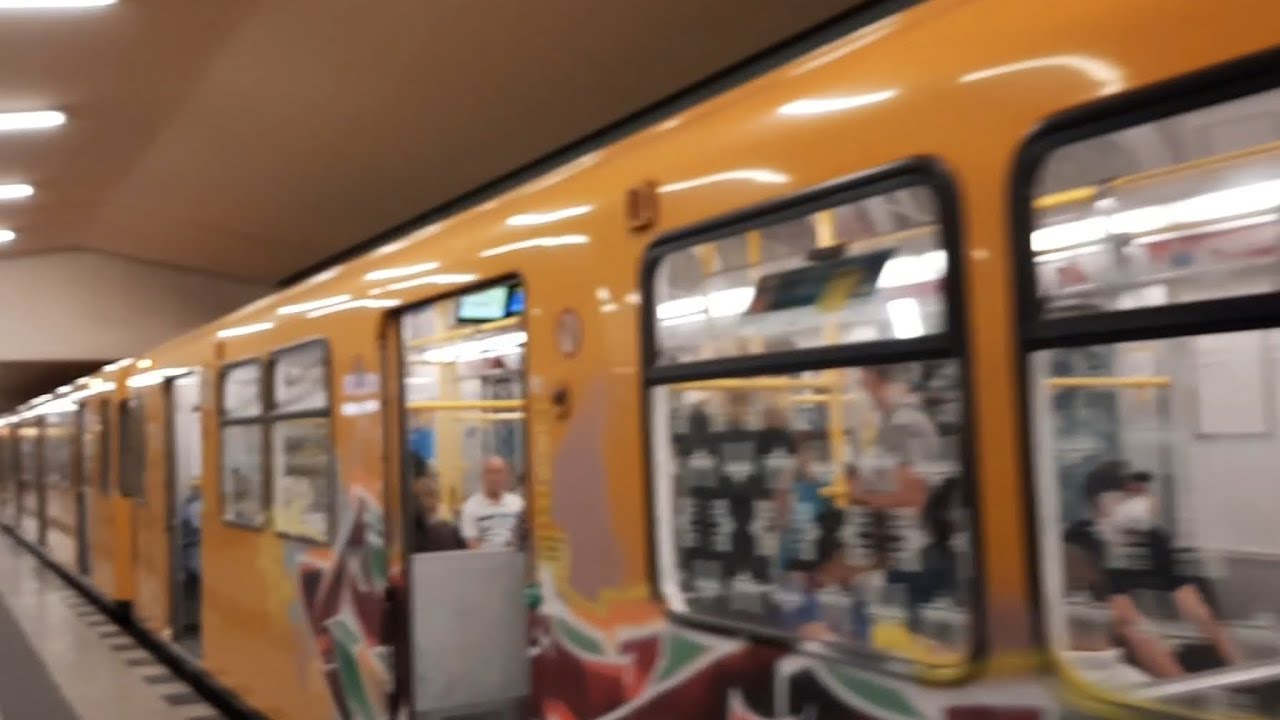 U9 Berlin mitfahrt von Osloer Straße bis Turmstr. mit den F74 | ÖPNV Berlin